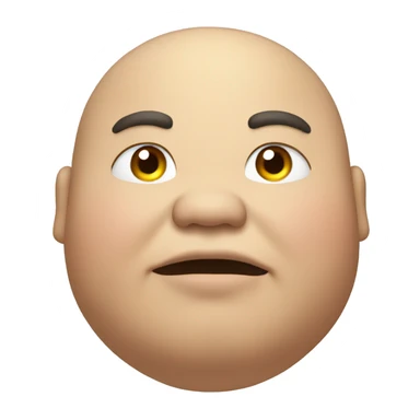 corean fat guy sticker