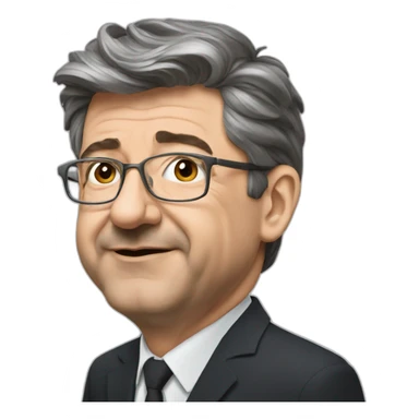 Mélenchon sticker