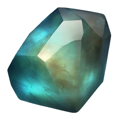 labradorite crystal sticker