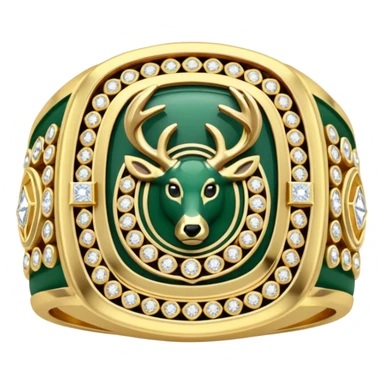 Bucks championship ring sticker