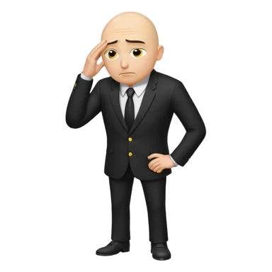 Gru bowing down sticker