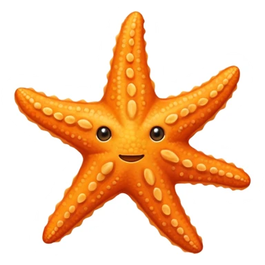 A starfish without too many details an sticker