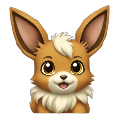 Eevee Pokemon sticker