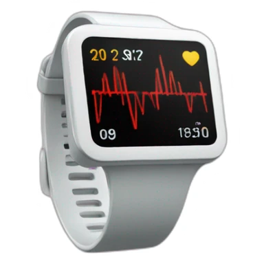 heart rate monitor sticker