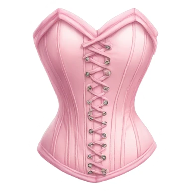 Pastel pink corset  sticker