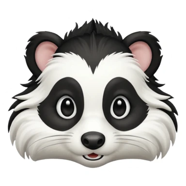 SKUNK WITH SIDE EYE sticker