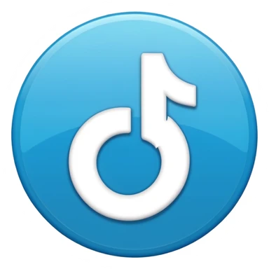 Tiktok Certification emoji blue sticker