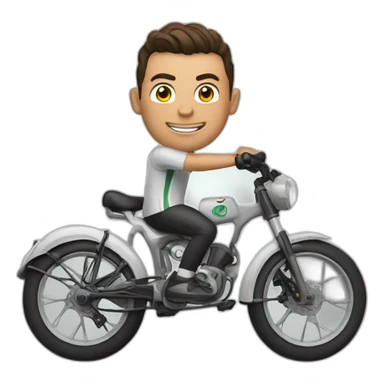 cristiano ronaldo bike goal sticker