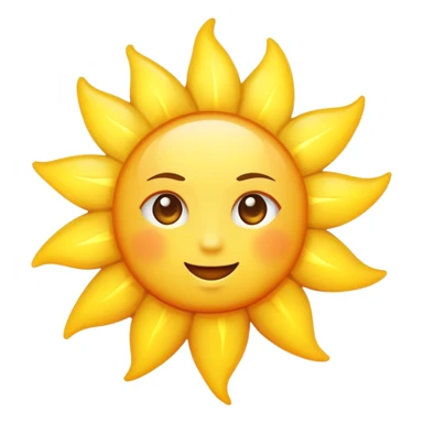 Sun as a star sticker