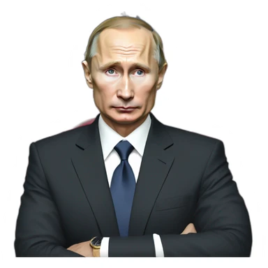 Vladimir Putin in USA sticker