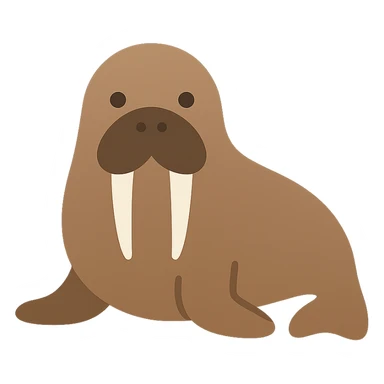 Walrus sticker