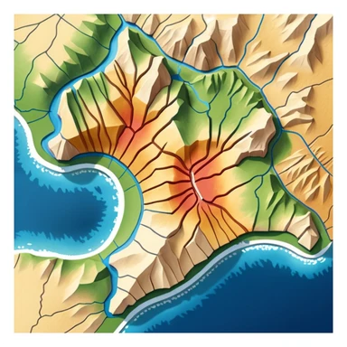 Generate a correctly Lima Peru map sticker