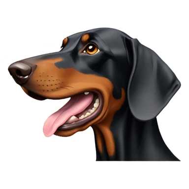 dobermann viszla sticker