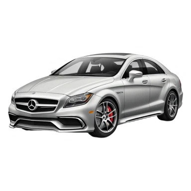 cls63s 2016 in light silver sticker