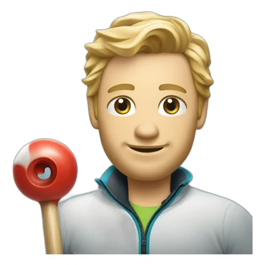 Markku Uusipaavalniemi curling sticker