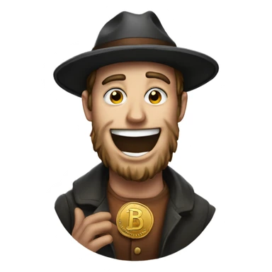 Mr beast with a penny with a withered hat sticker