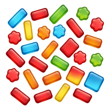 gummy candy sticker