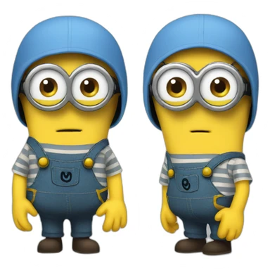 minion miffy sticker