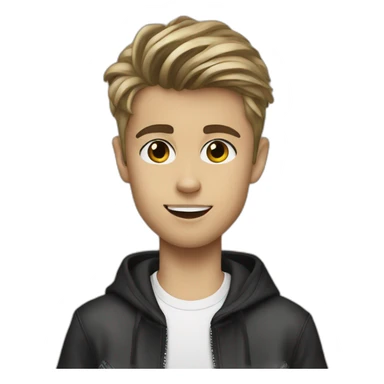 young justin bieber sticker