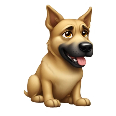 Russian spy dog sticker