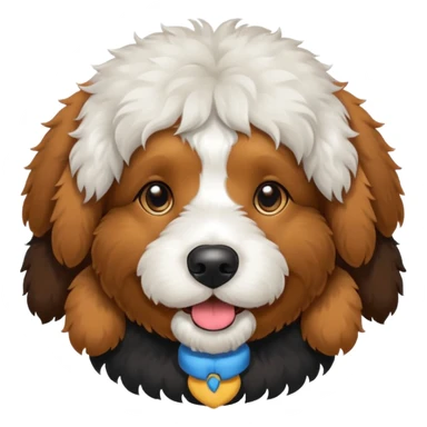 bernedoodle sticker
