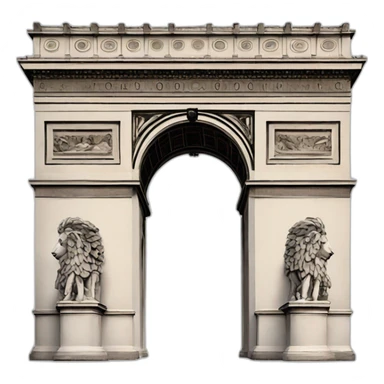 Arc de triomphe sticker