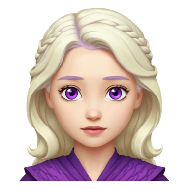 Tu peux créer un emojis de deanerys Targaryen sticker