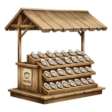 oyster stand sticker