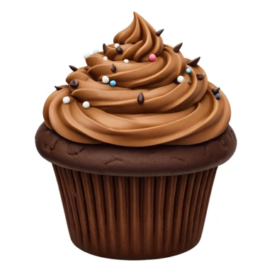 chocolate cupcate sticker