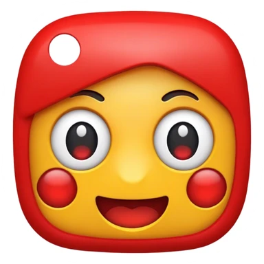 Emoji of YouTube icon sticker