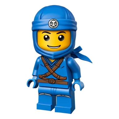 Lego ninja go Jay sticker