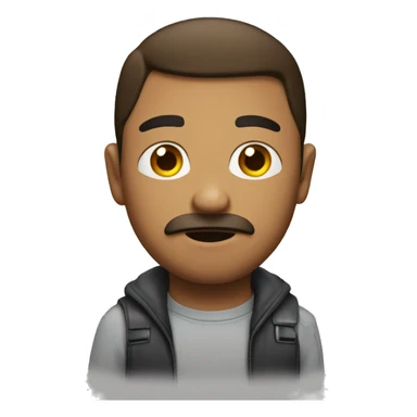 let’s fight side eye emoji sticker