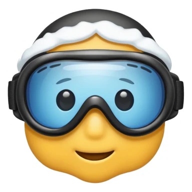 Snow goggles sticker