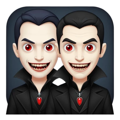 vampires talking sticker