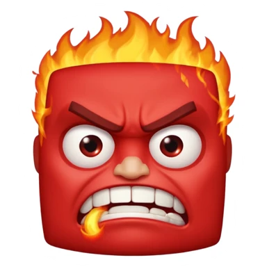 Anger from the Inside Out movie sticker