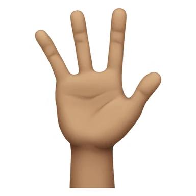 talk to the hand sticker