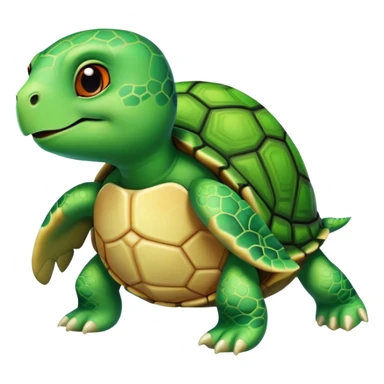 turtle wearing bikini sticker