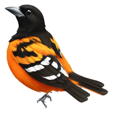 baltimore oriole flyin sticker