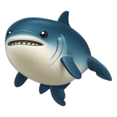 Baleine moche sticker