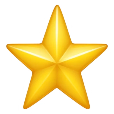 yellow star emoji sticker