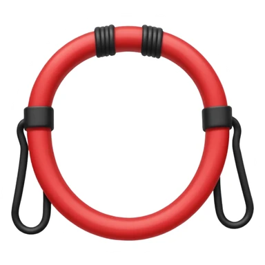 resistance band, coiled sticker