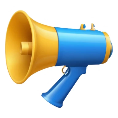 megaphone with binary code coming out, symbolizing uncensored AI sticker