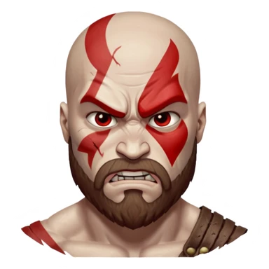 Kratos sticker