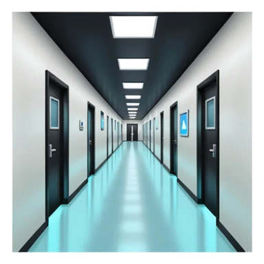 Liminal rooms sticker