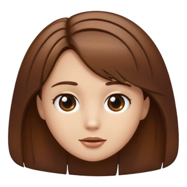 I meant a single hair illustration sticker