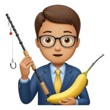 Make accountant loves fishing bananas movies and comics sticker