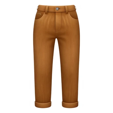 Corduroy texture ridged pants sticker