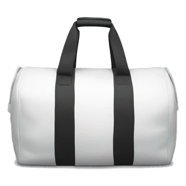 white gym bag  sticker