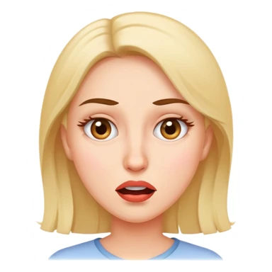 👩🏻 making 🥵 face  sticker