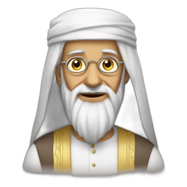 vieux cheikh arabe sticker